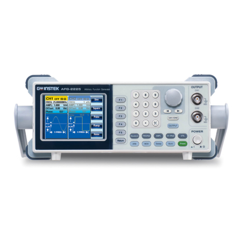GW Instek AFG-2225 user manual
