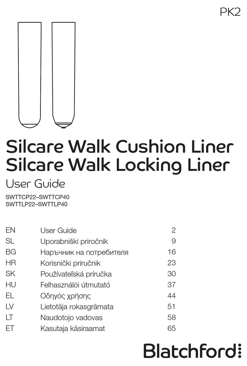 Blatchford Silcare Walk SWTTCP22 user guide