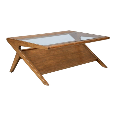 INK+IVY Rocket Coffee Table Assembly instructions