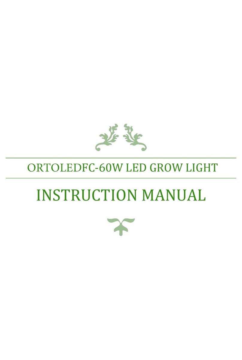 ORTOLED 90-FC-60W User manual