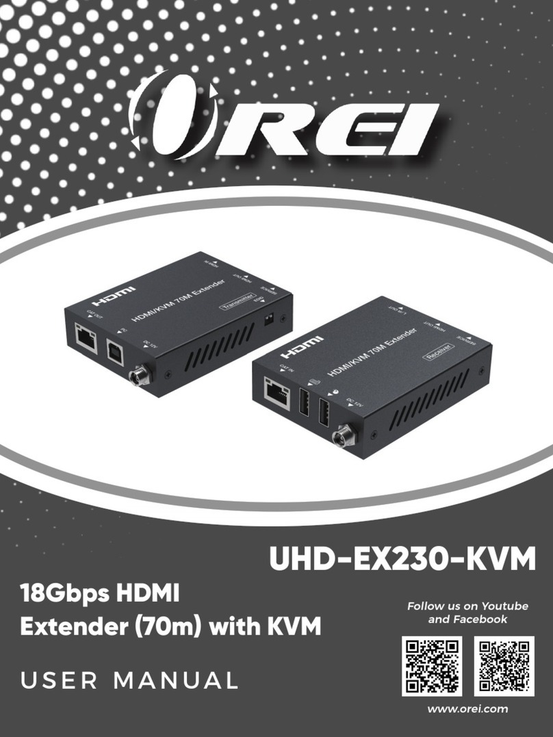 Orei UHD-EX230-KVM User manual