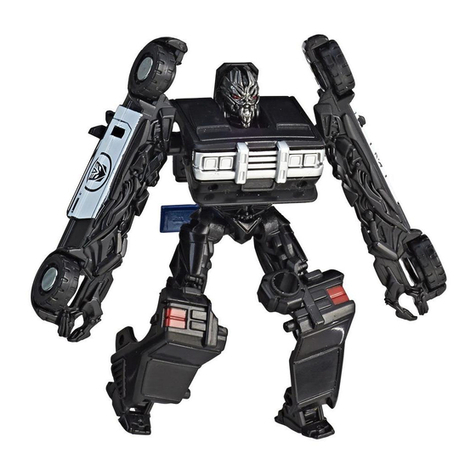 Hasbro TRANSFORMERS BARRICADE BumbleBee instructions