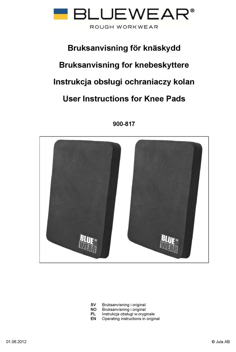 BlueWear 900-817 User instructions