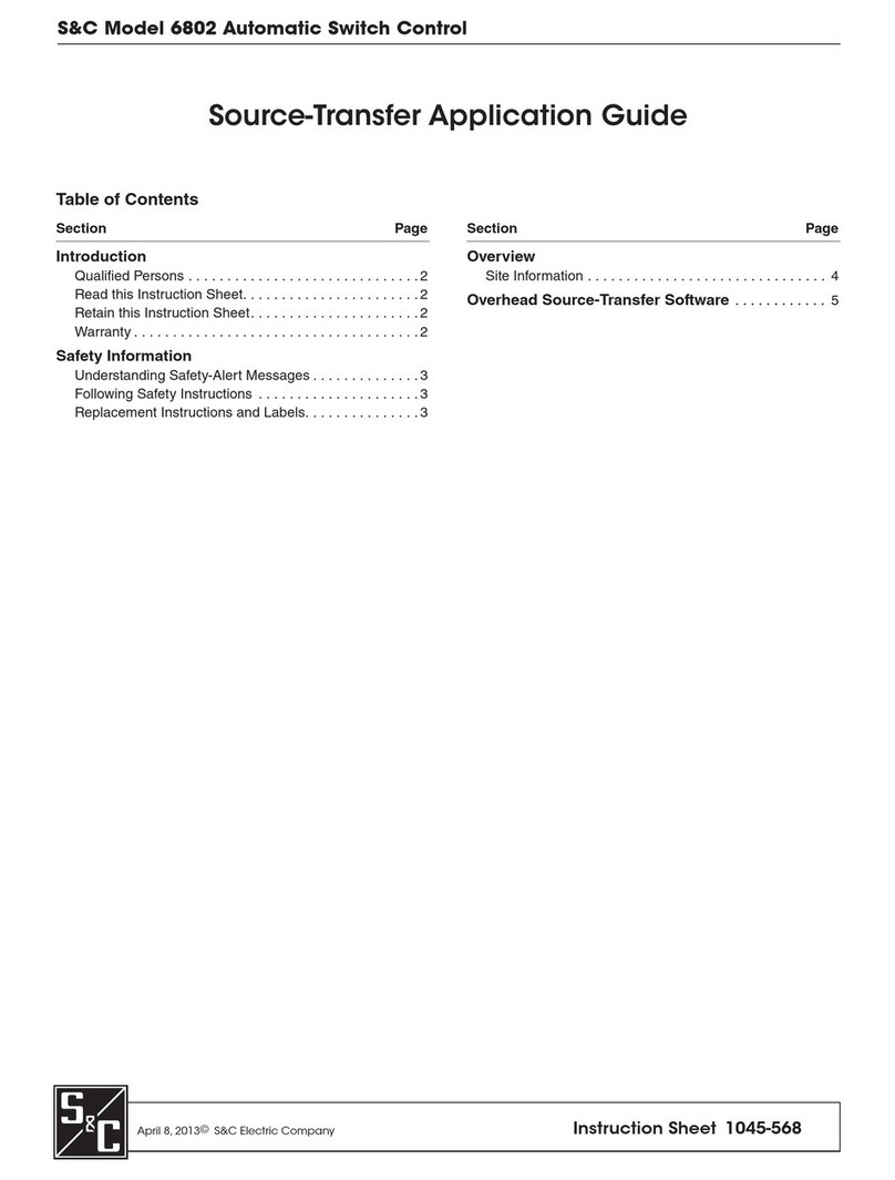 S&C 6802 Application guide
