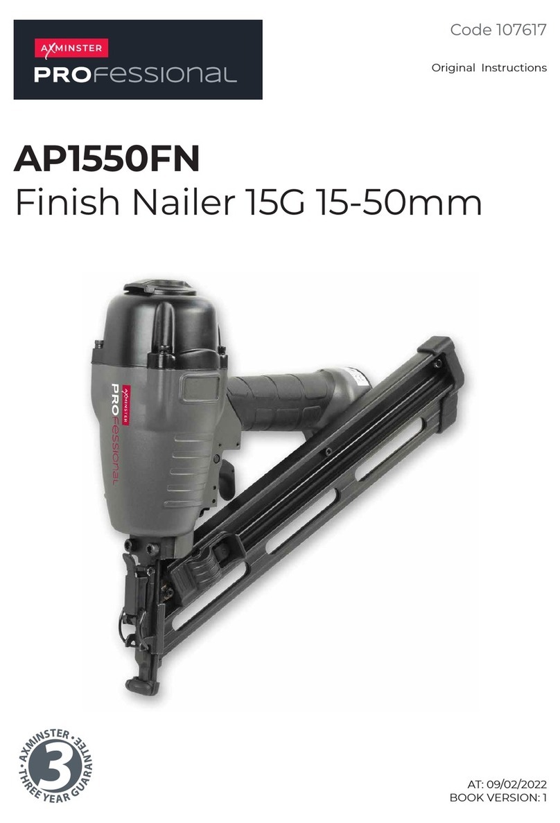 Axminster PROFESSIONAL AP1550FN Original instructions