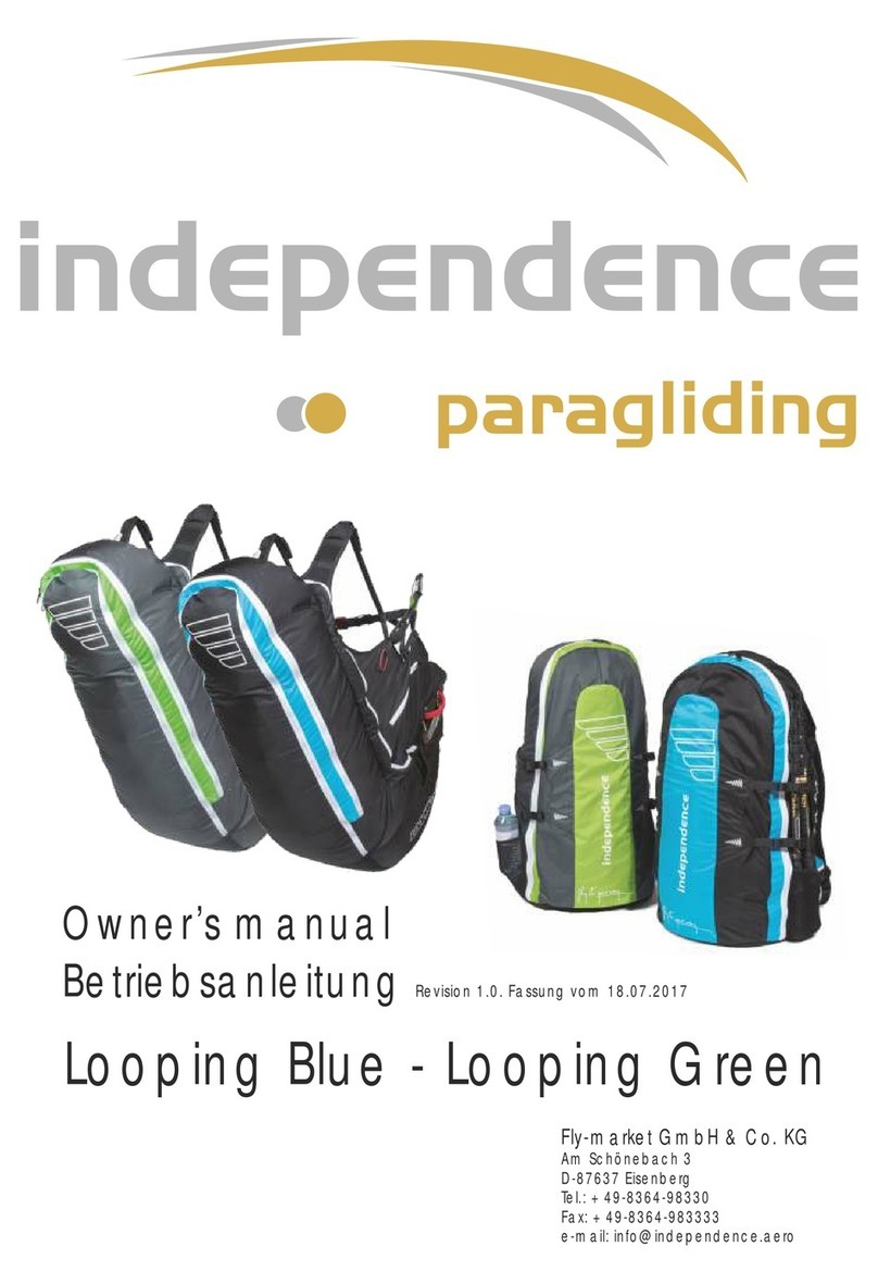 Independence paragliding Looping Series owner's manual