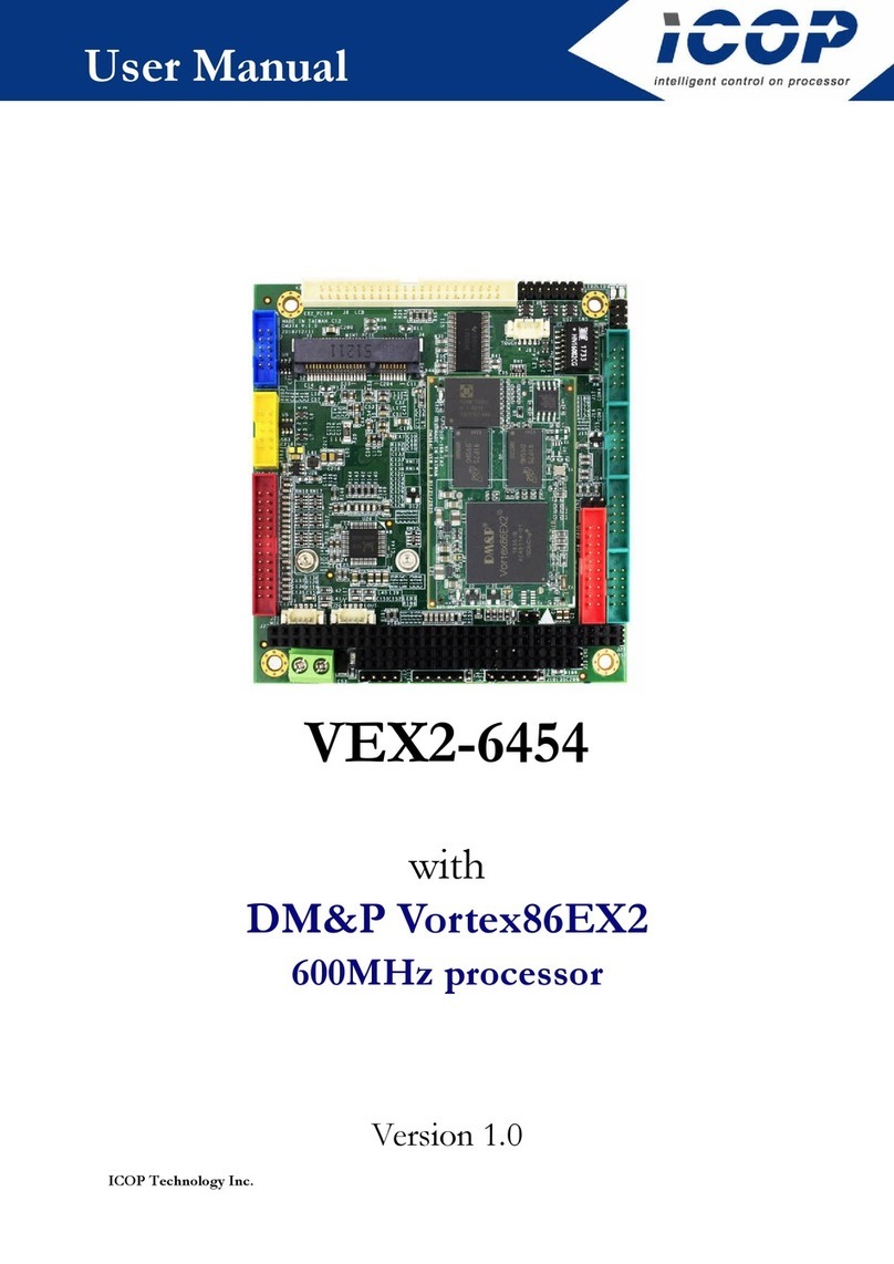 Icop VEX2-6454 User manual