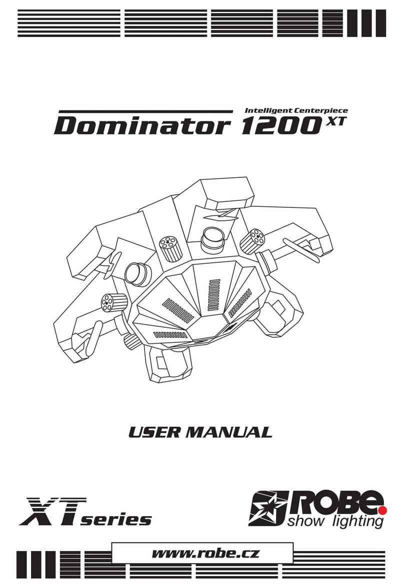 Robe XT Series user manual
