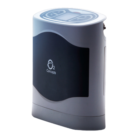 O2 Concepts Oxlife Freedom User manual