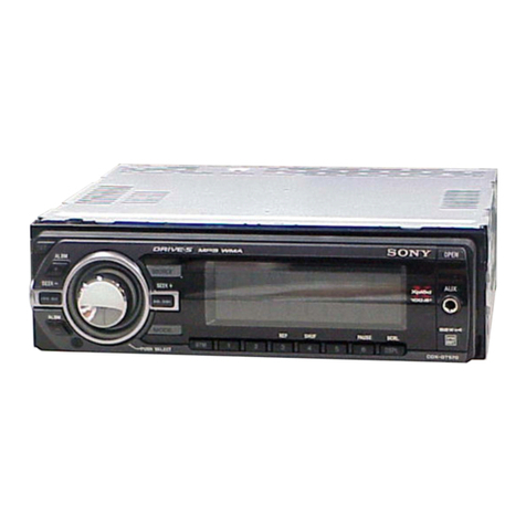 Sony CDX-GT570 User manual