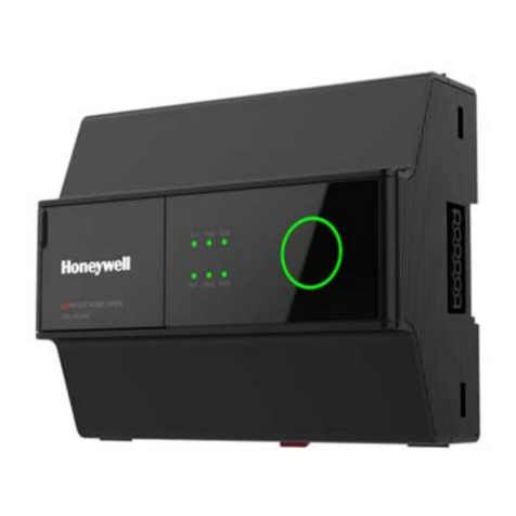 Honeywell ComfortPoint Open CPO-PC400-W User manual