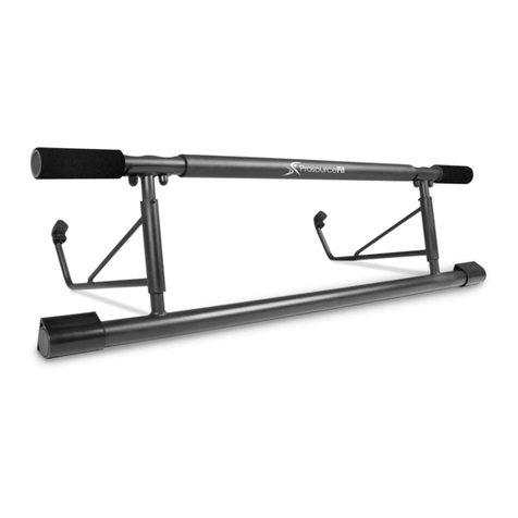 PROSOURCEFIT Foldable Doorway Pull-Up Bar User manual PROSOURCEFIT Foldable Doorway Pull-Up Bar User manual