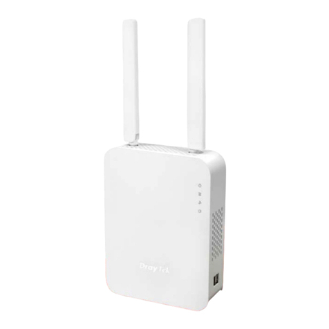 Draytek Vigor Router 11ax Series quick start guide