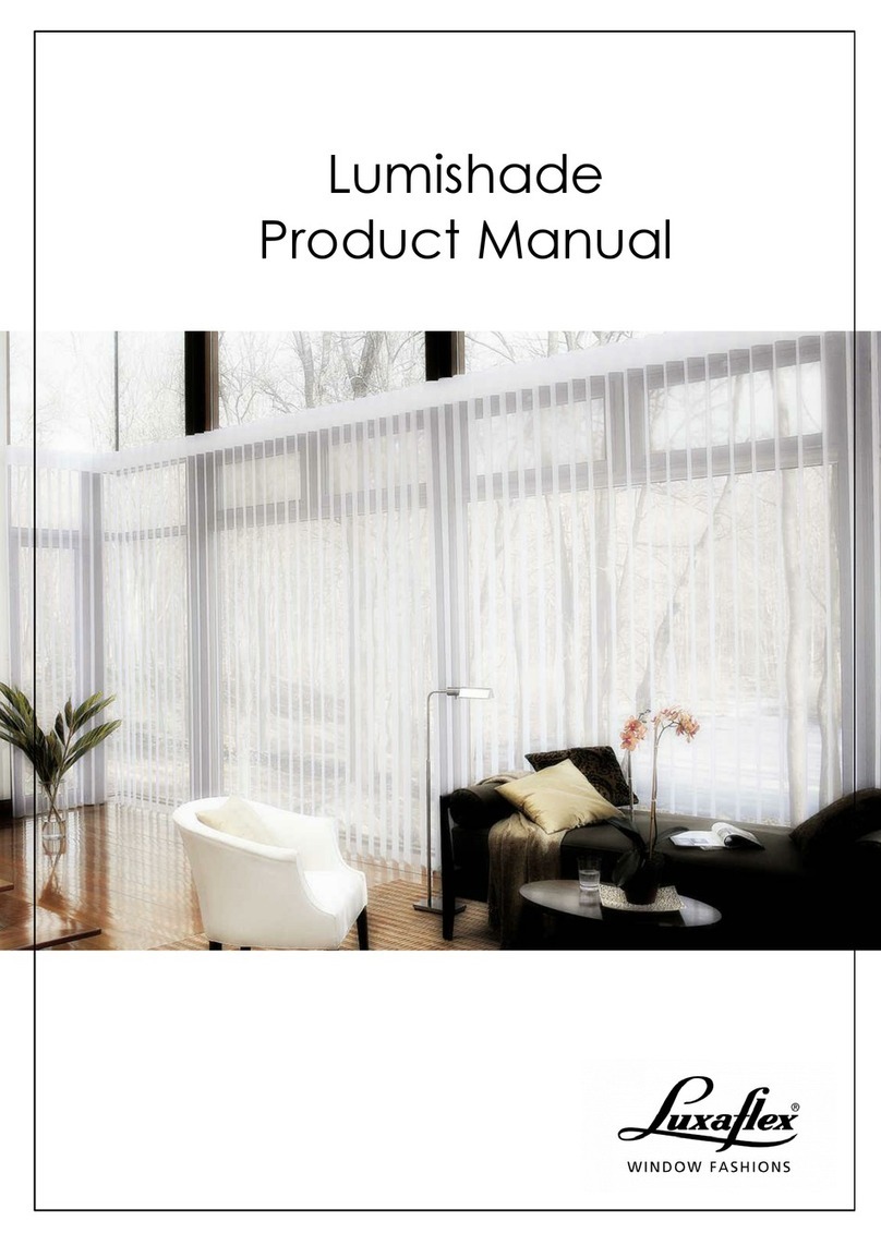 LuxaFlex Lumishade User manual