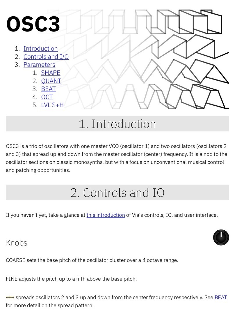 Starling Technologies OSC3 manual Starling Technologies OSC3 manual