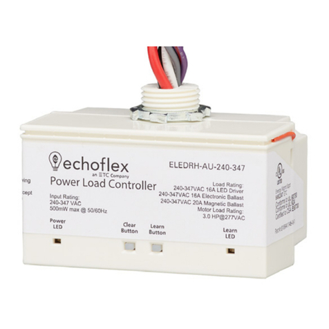 ETC echoflex ELEDR User manual