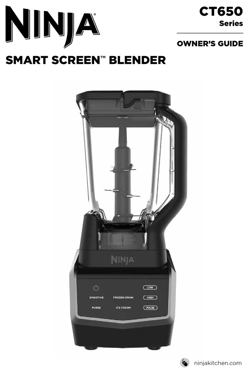 Ninja Smart Screen CT650 Series User manual Ninja Smart Screen CT650 Series User manual