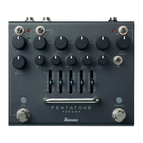 Ibanez PENTATONE User manual