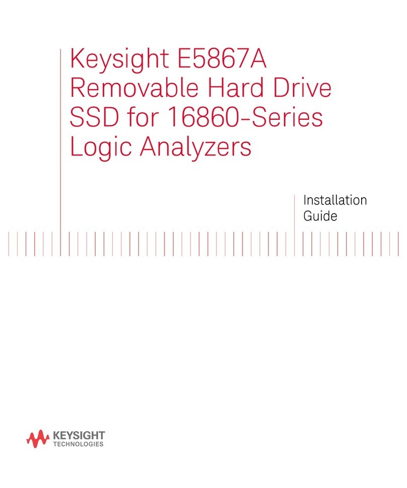 Keysight E5867A installation guide