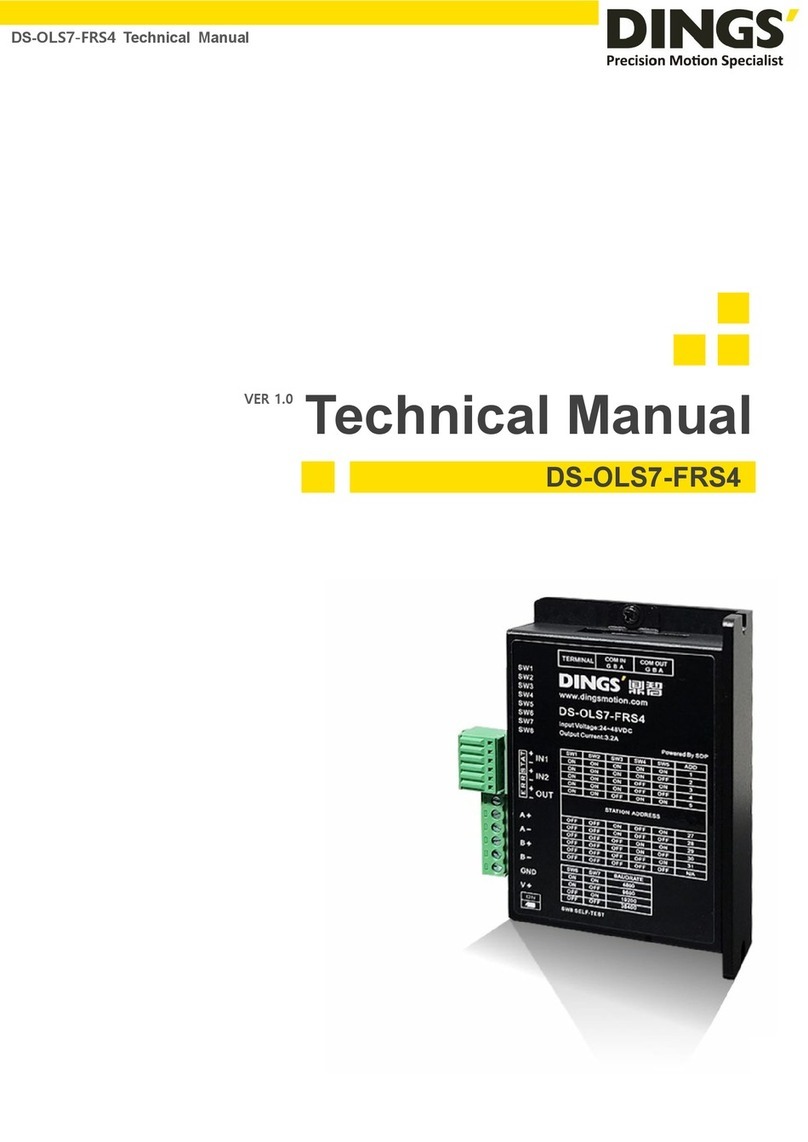 Dings DS-OLS7-FRS4 Technical manual