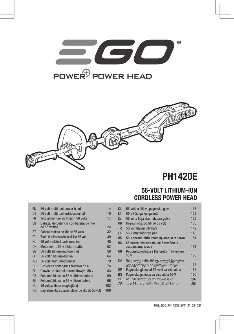 Ego Power+ PH1420E manual