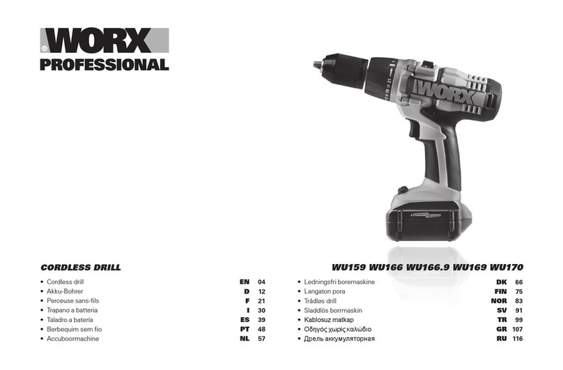 Worx Professional WU159 Original instructions