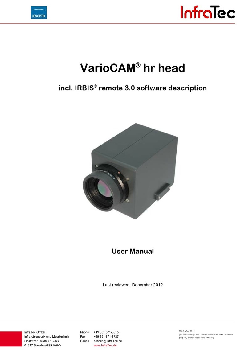 InfraTec Jenoptik VarioCAM user manual