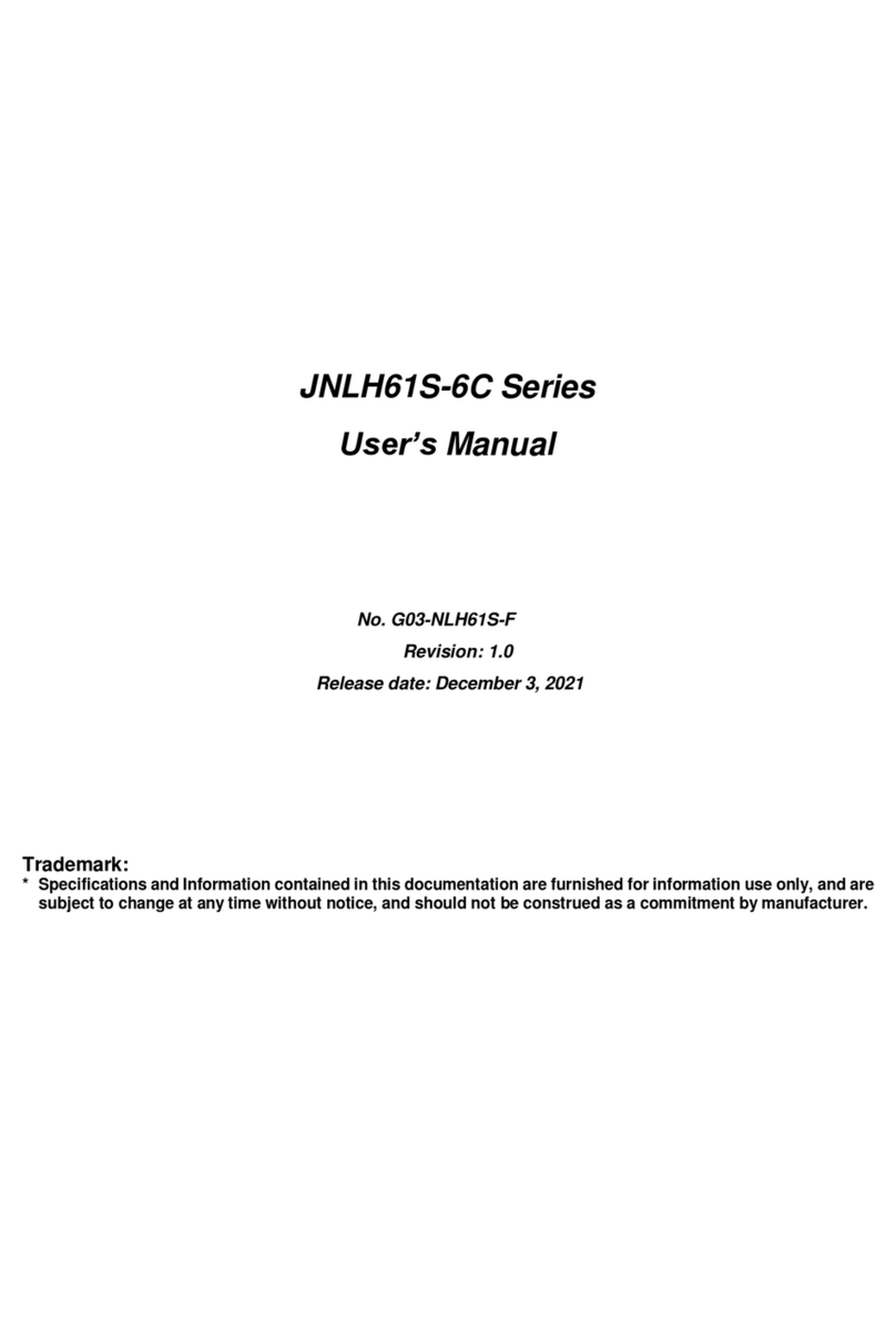 JETWAY JNLH61S-6C Series User manual JETWAY JNLH61S-6C Series User manual