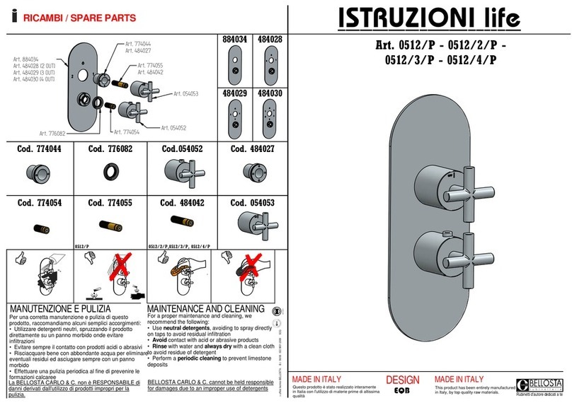 BELLOSTA life 0512/P quick start guide