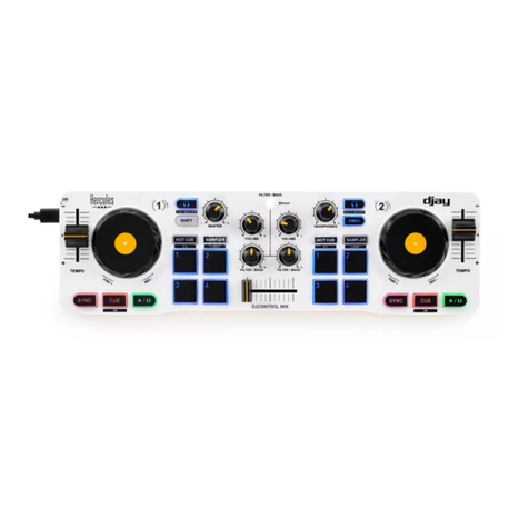Hercules DJCONTROL MIX User manual