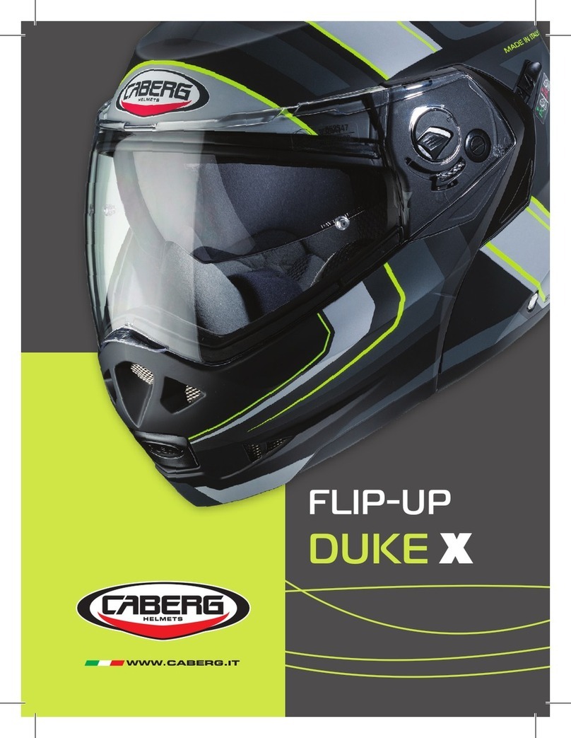 Caberg FLIP-UP DUKE X General instructions