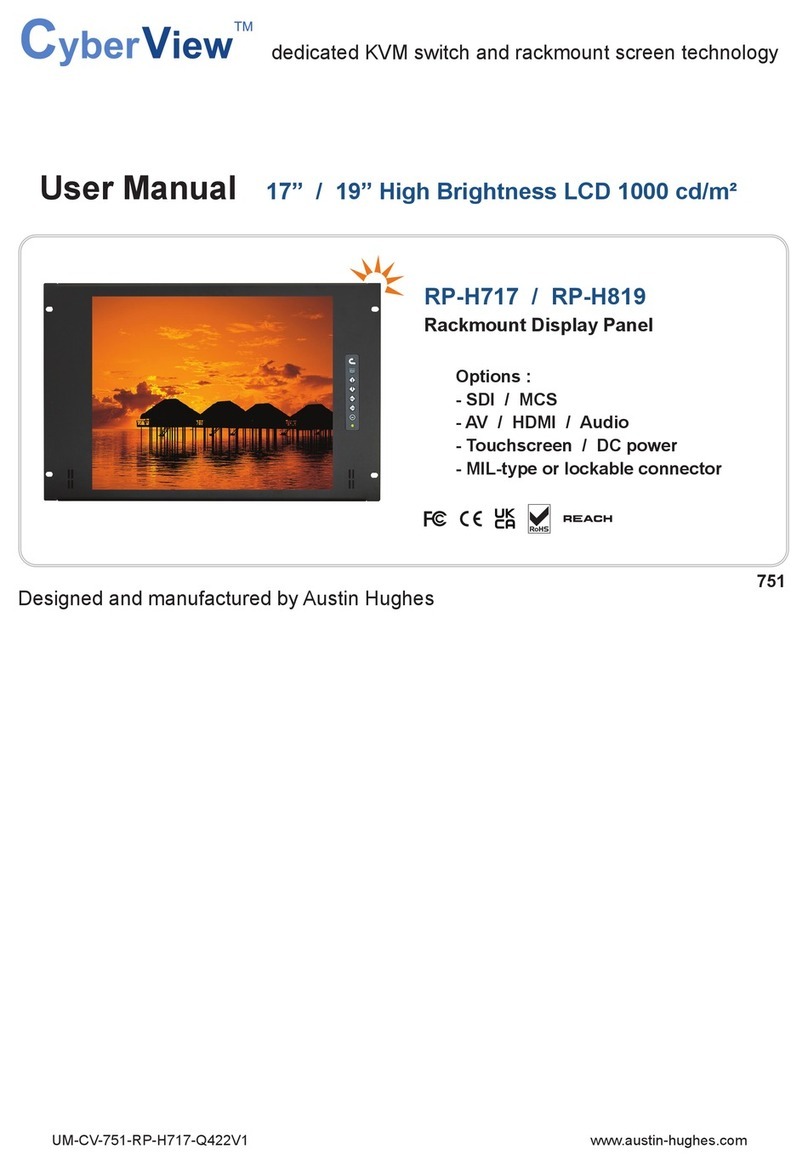 Austin Hughes CyberView RP-H717 user manual