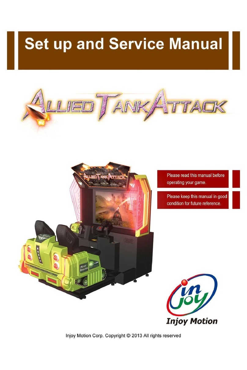 Injoy Motion ALLIED TANK ATTACK Setup and service guide Injoy Motion ALLIED TANK ATTACK Setup and service guide