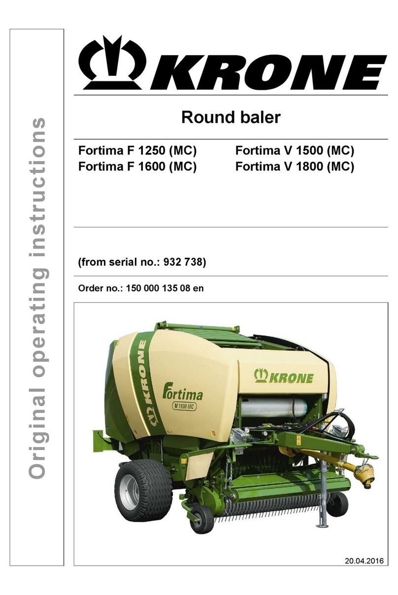 Krone Fortima F 1250 Original operating instructions