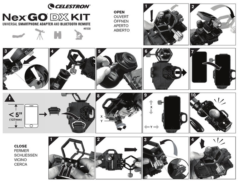 Celestron Nex-GO DX KIT quick start guide