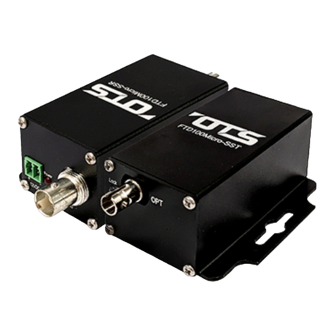 OTS FTD100 Quick installation guide