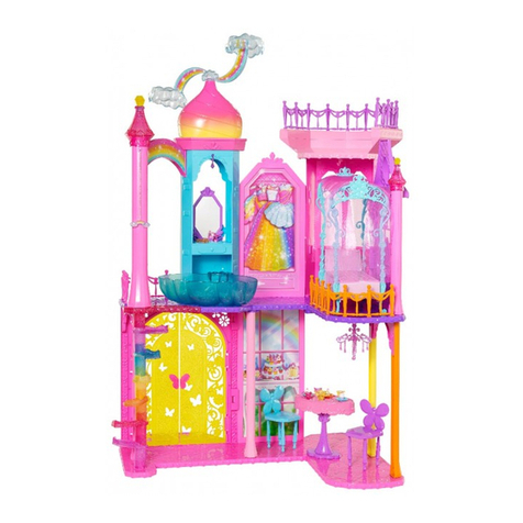 Mattel Barbie DREAMTOPIA Rainbow Cove DPY39 User manual