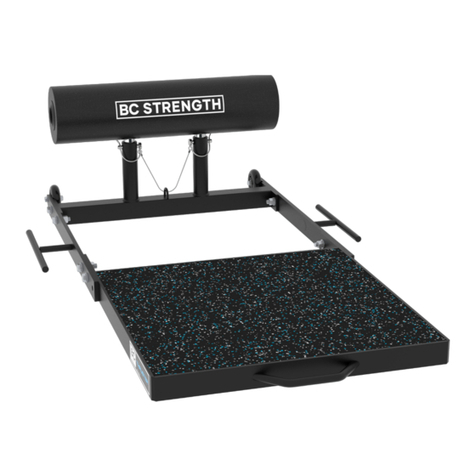 BC Strength Thruster 3.0 User manual
