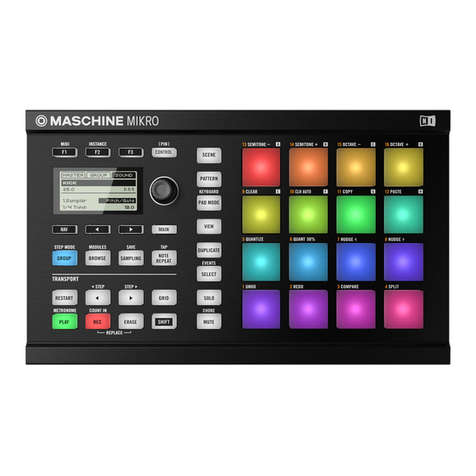 Native Instruments MASCHINE MIKRO MK2 User manual