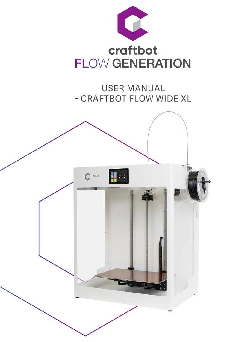 CraftBot FLOW WIDE XL user manual