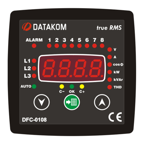 Datakom DKG-108 user manual