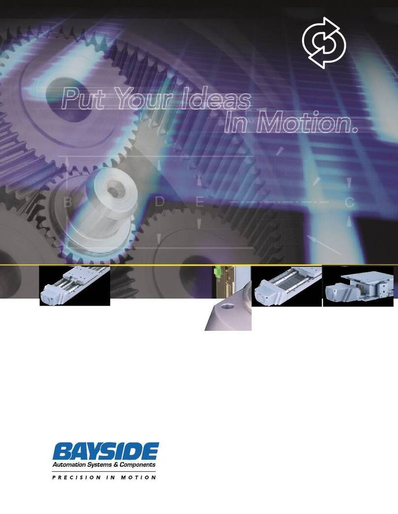 Bayside R100D product manual