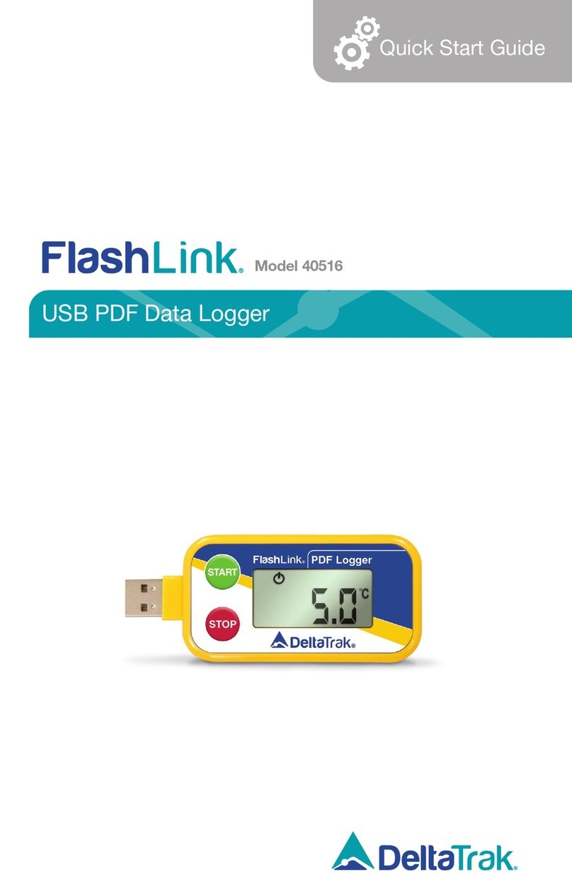 DeltaTRAK FlashLink 40516 User manual DeltaTRAK FlashLink 40516 User manual
