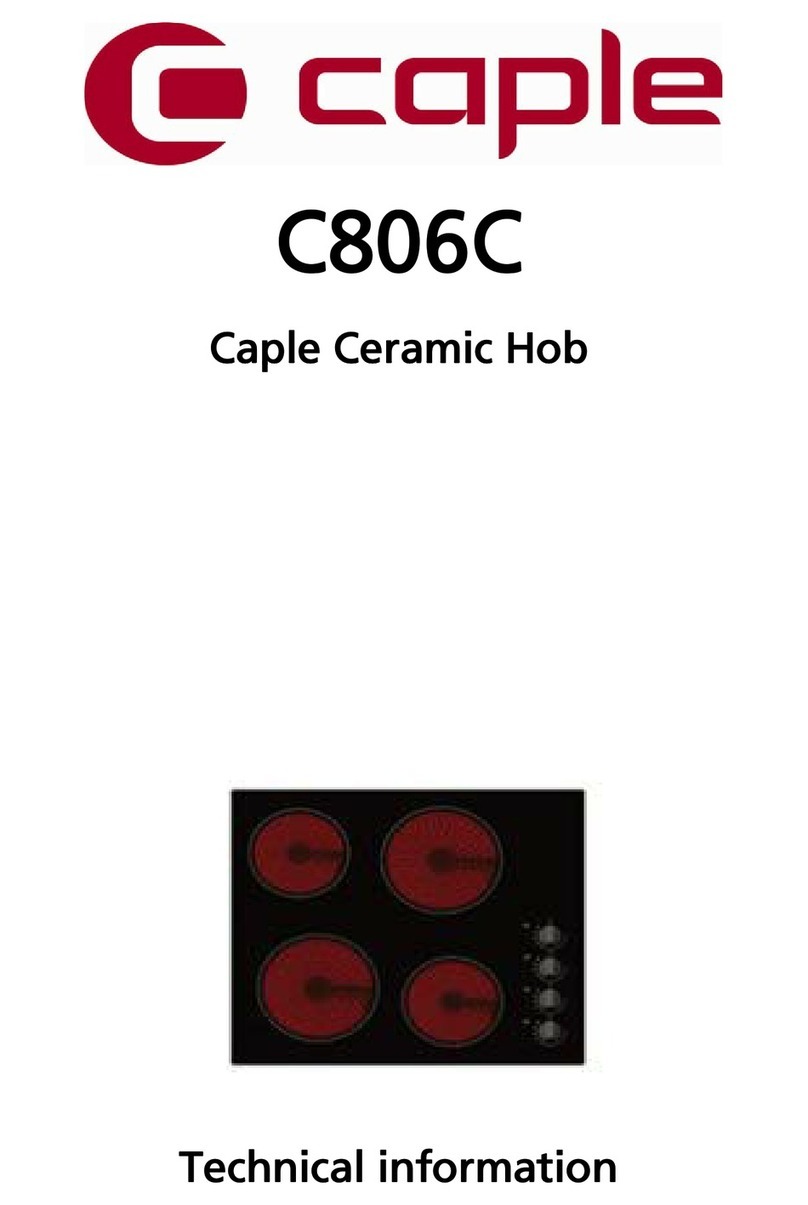 Caple C806C Manual