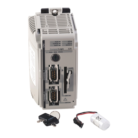 Rockwell Automation Allen-Bradley CompactLogix 1769-L32E User manual