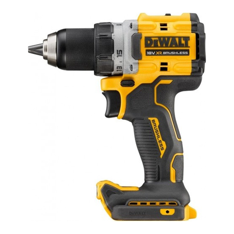 DeWalt DCD800 user manual
