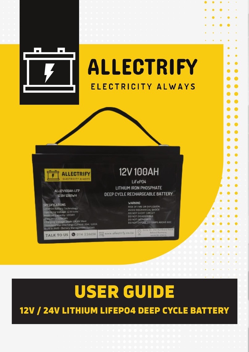 ALLECTRIFY AL-12V100AH-LFP user guide