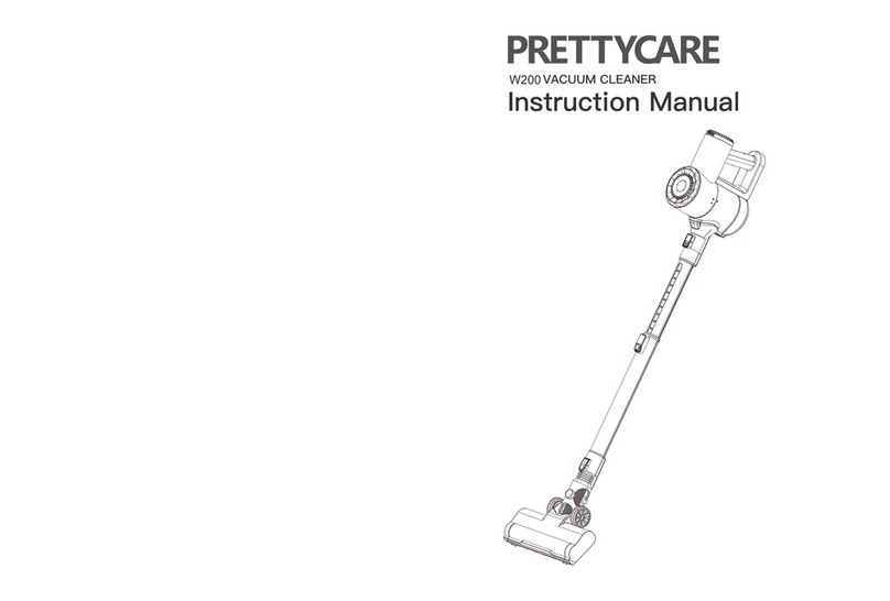 PRETTYCARE W200 instruction manual