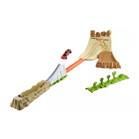 Mattel HotWheels EXTREME SHOXX MEGA STUNT PACK User manual