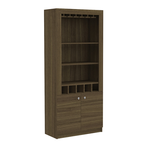 TUHOME Furniture MONTENEGRO MLA4439 Assembly instructions